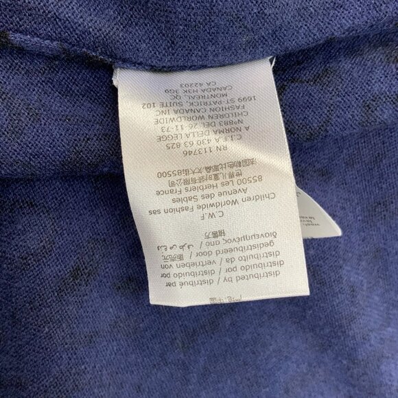 Little Mark Jacobs Girls Navy Blue Leopard Printed Sweater Dress Sz 12 - Picture 16 of 16